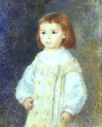 Pierre Renoir Child in White oil on canvas